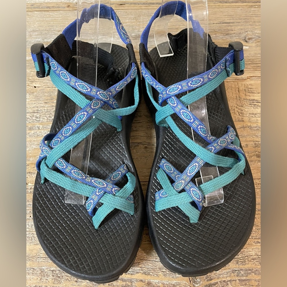 Women’s Chaco Toe Strap Sandals Blue/Turquoise